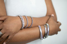 Load image into Gallery viewer, Silver Tennis Bracelet