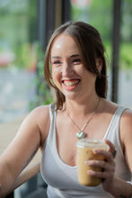 Load image into Gallery viewer, Silver Harlow Heart Necklace