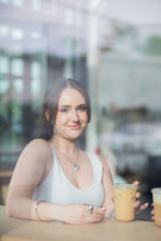 Load image into Gallery viewer, Silver Harlow Heart Necklace