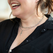 Load image into Gallery viewer, Silver Reghan Necklace