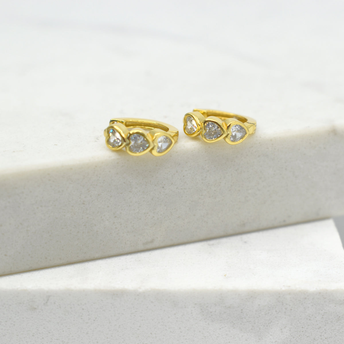 ☆TATIANA☆ Cherish Heart One Touch Earrings EC1912 Designer fashion, Seoul-fully created | W Concept