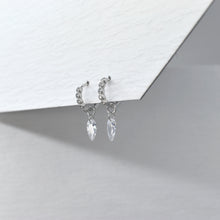 Load image into Gallery viewer, Silver GiGi Huggies