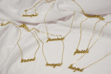 Load image into Gallery viewer, Custom Affirmation Necklace