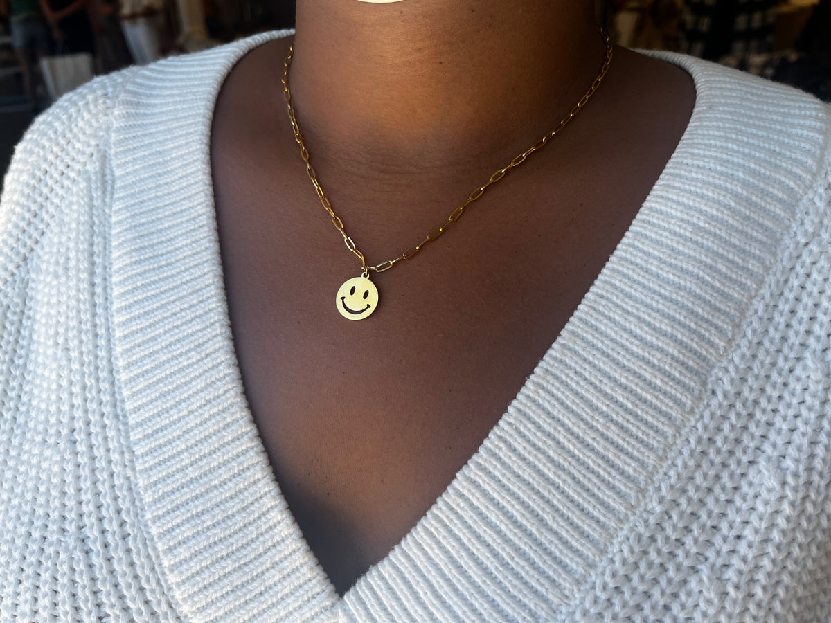 Smiley Necklace – TNT Goods