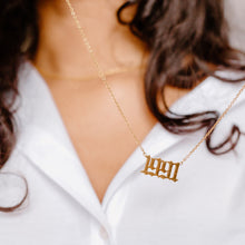 Load image into Gallery viewer, A Legend Was Born Year Necklace