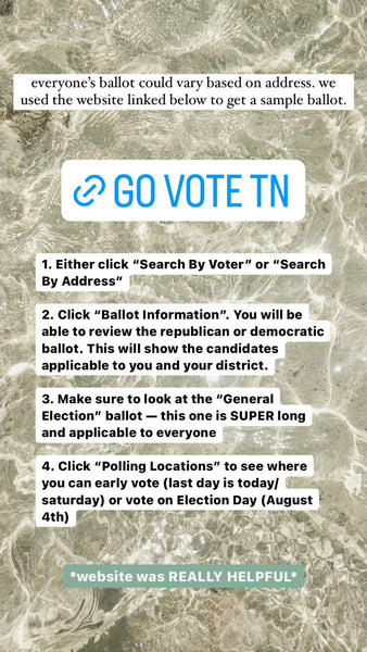 Nashville Voting Resources