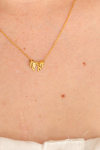Baby Bow Necklace