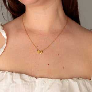 Baby Bow Necklace