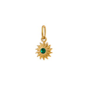 CZ Sun Charm