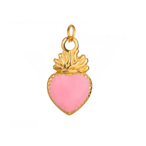 Colorful Heart Charm