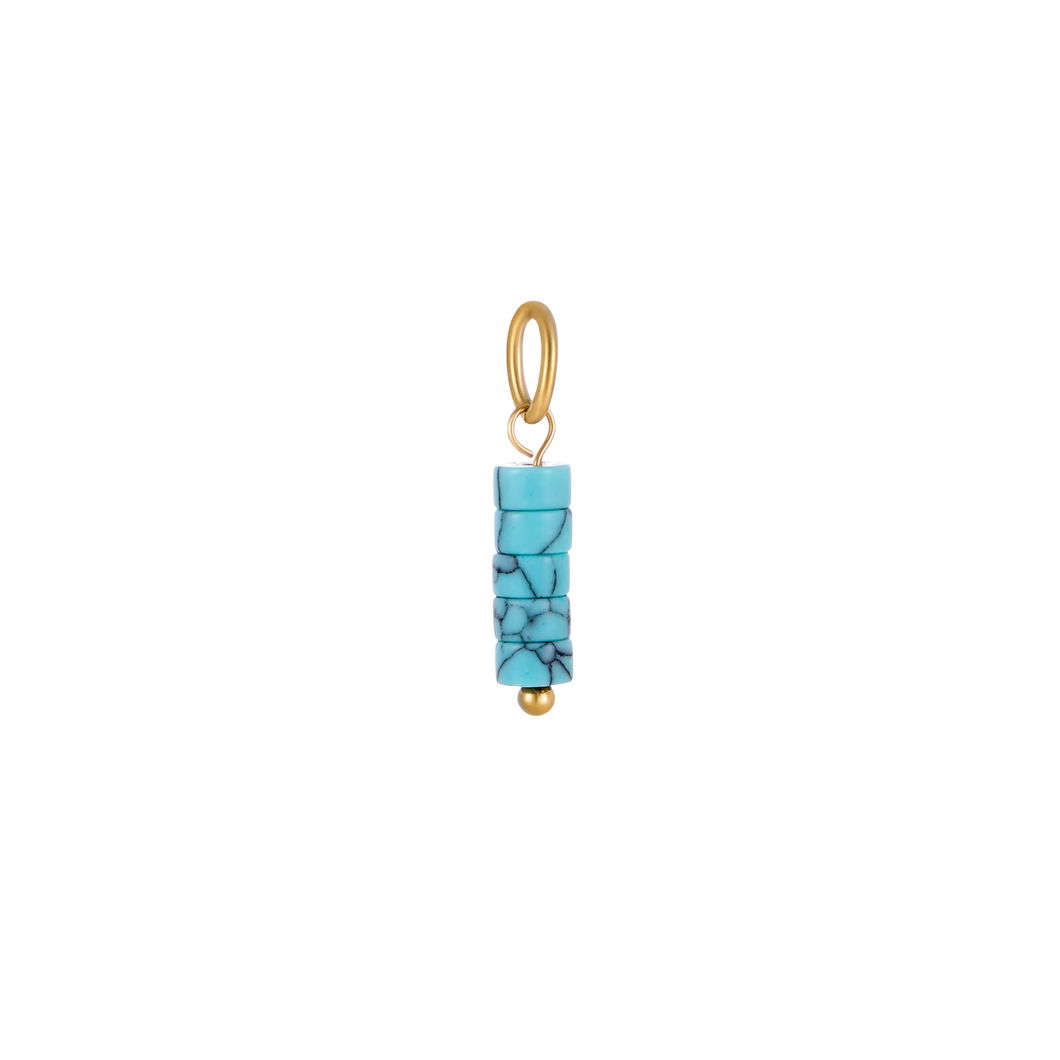 Stone Drop Charm