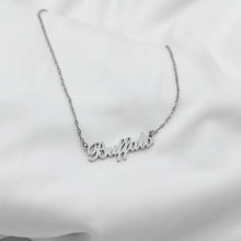 Load image into Gallery viewer, Silver Buffalo Signature Necklace
