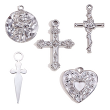 Load image into Gallery viewer, Silver Charms
