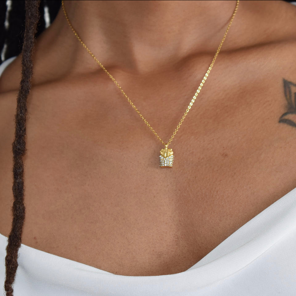 Classic Fry Necklace