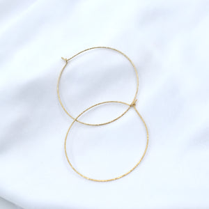 Allure Sparkly Hoops