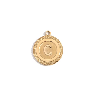 Round Initial Charm