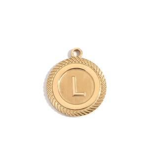 Round Initial Charm