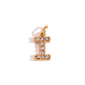 Sparkle Initial Charm