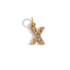 Sparkle Initial Charm