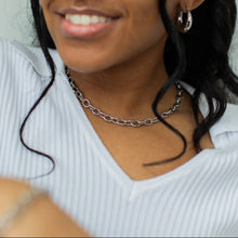 Load image into Gallery viewer, Silver Olive Chain
