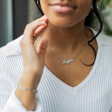 Load image into Gallery viewer, Silver Buffalo Signature Necklace

