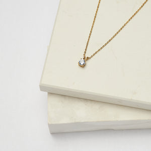 Solitaire Necklace