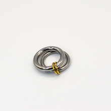 Load image into Gallery viewer, Silver Double Banded Ring
