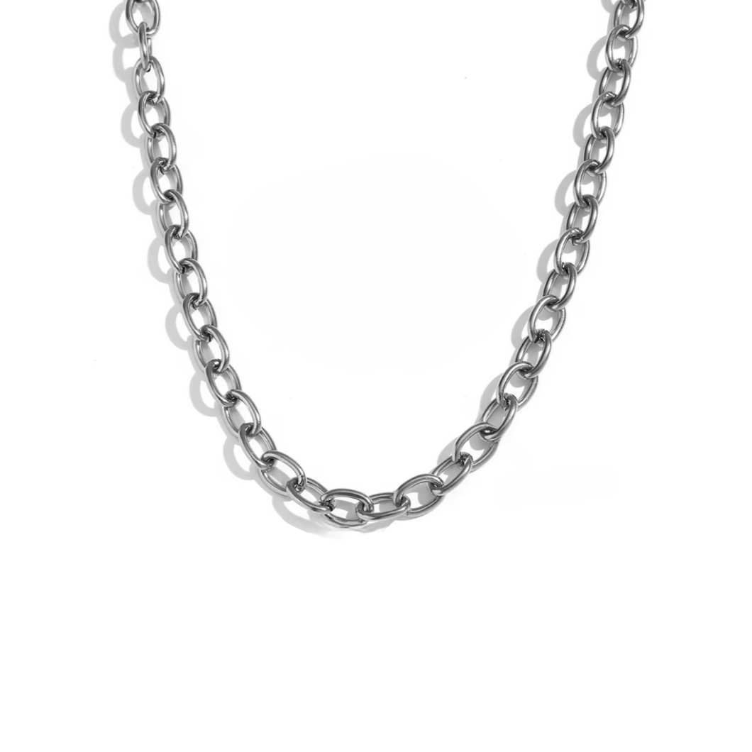 Silver Olive Chain