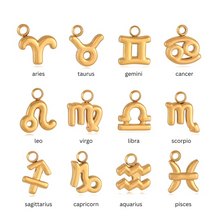 Load image into Gallery viewer, Tiny Zodiac Charm
