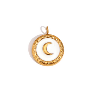 Moon & Star Charm