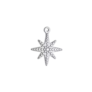 Silver Trendy Charm