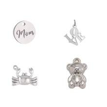 Load image into Gallery viewer, Silver Fun Charm
