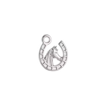 Load image into Gallery viewer, Silver Yeehaw Charms
