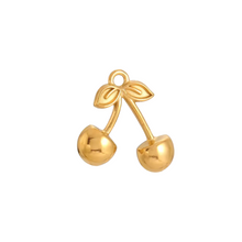 Load image into Gallery viewer, 3d cherry pendant 

