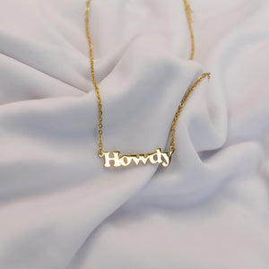 Howdy Necklace