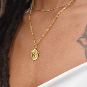 Left On Read Initial Necklace