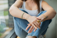 Load image into Gallery viewer, Mixed Metal Watch Band Bracelet
